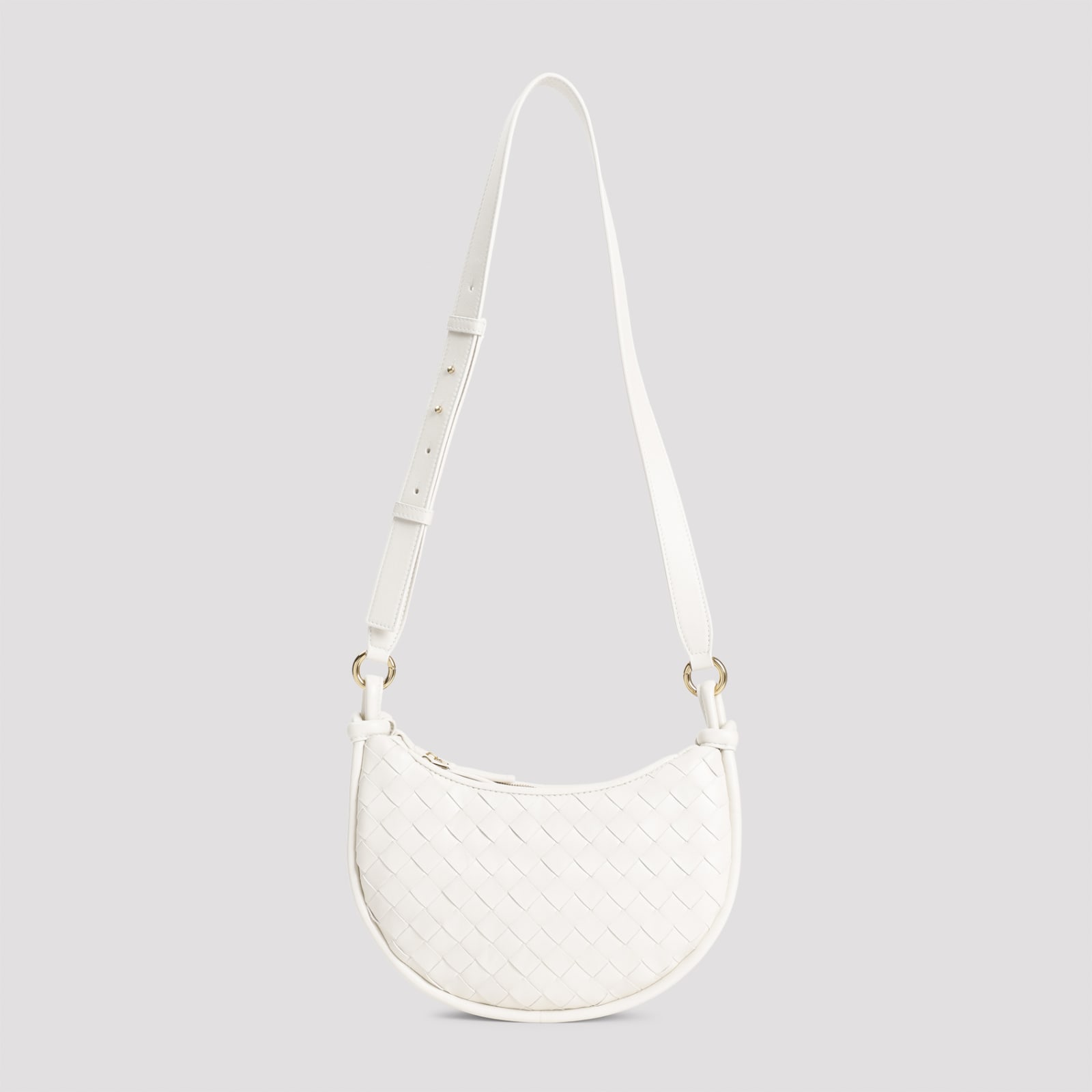 Shop Bottega Veneta Gemelli Multipocket Bag In Sea Salt