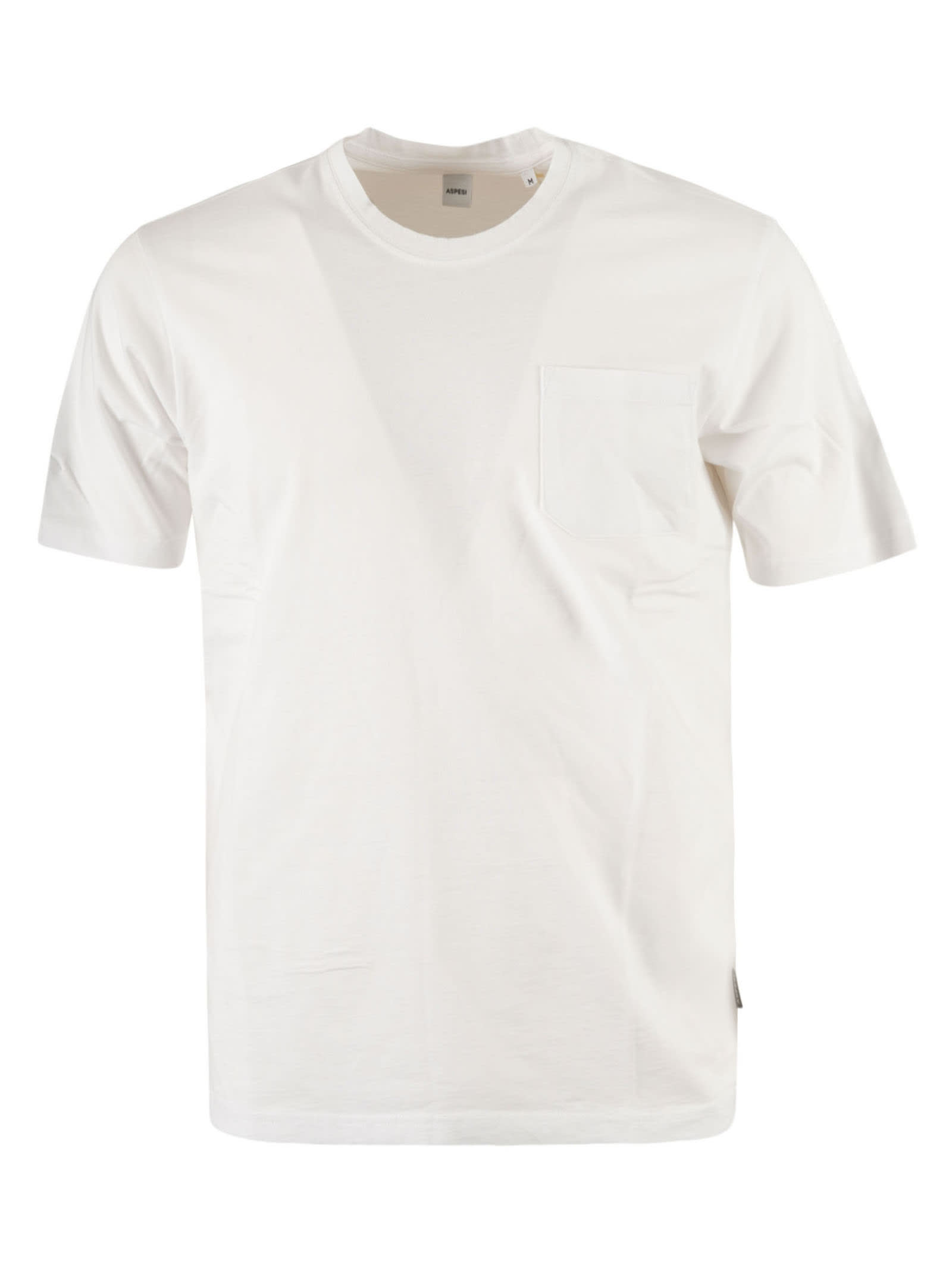 Aspesi Regular Fit Patched Pocket T-shirt
