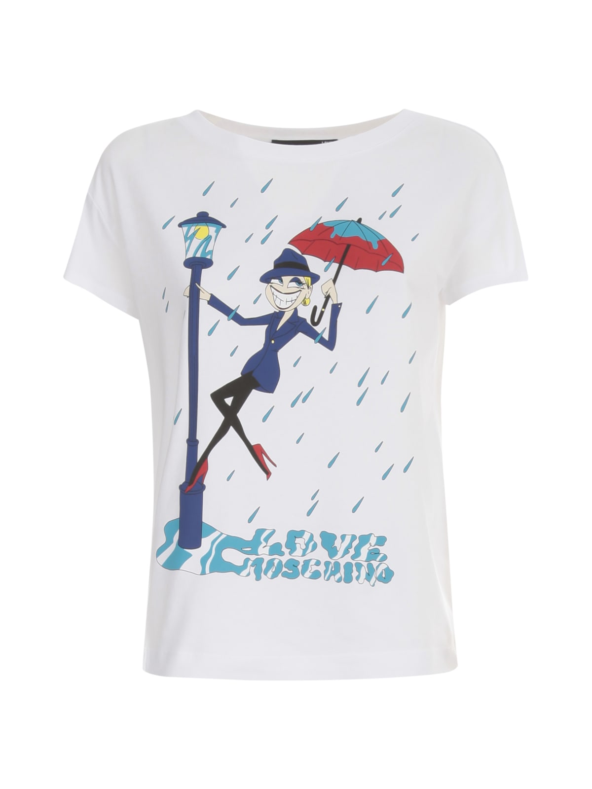 Love Moschino S/s T-shirt W/woman Print