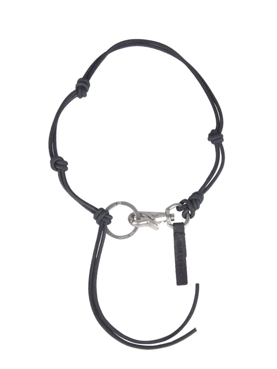 Our Legacy Ladon Necklace In Black