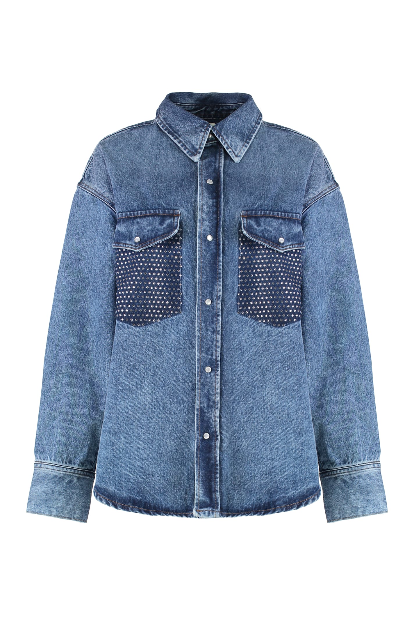 Lois Camicia Mia In Denim In Blue