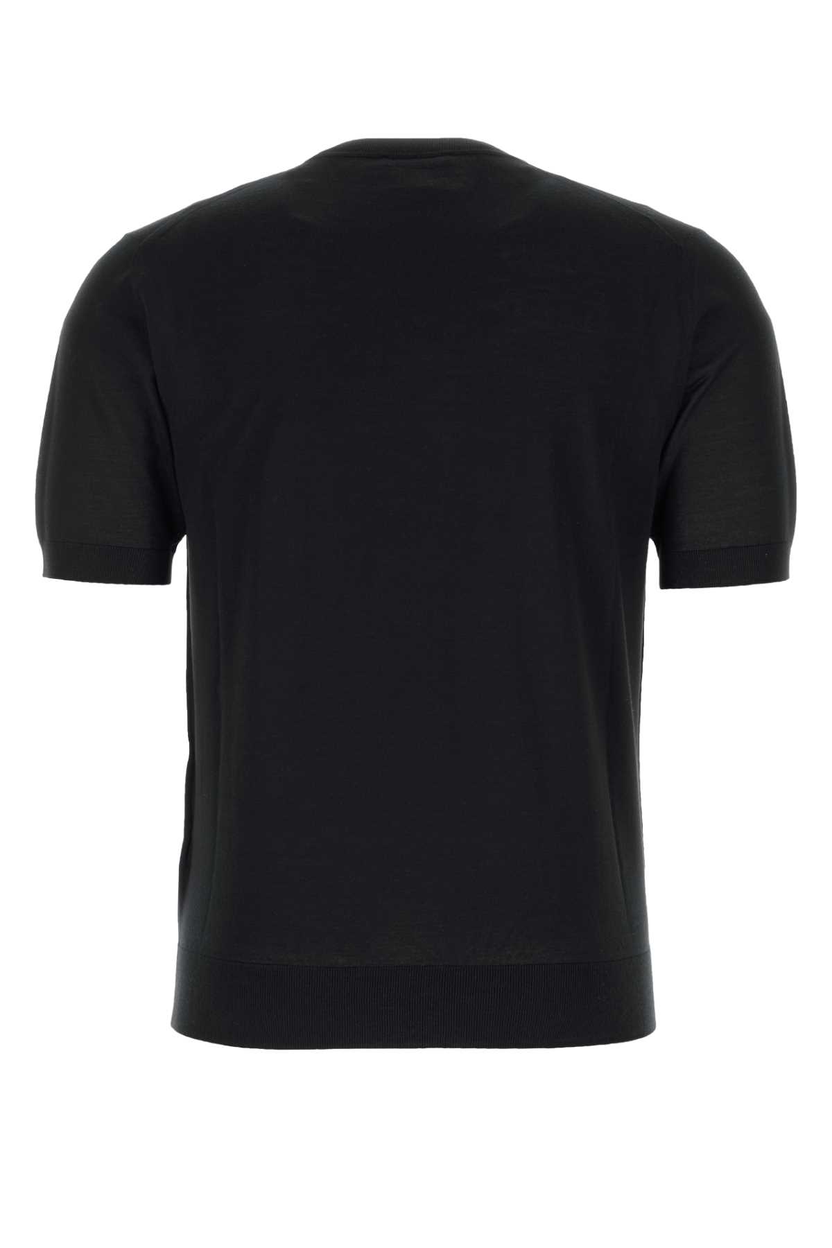 Prada Triangle Logo Oversized T-shirt In F0002