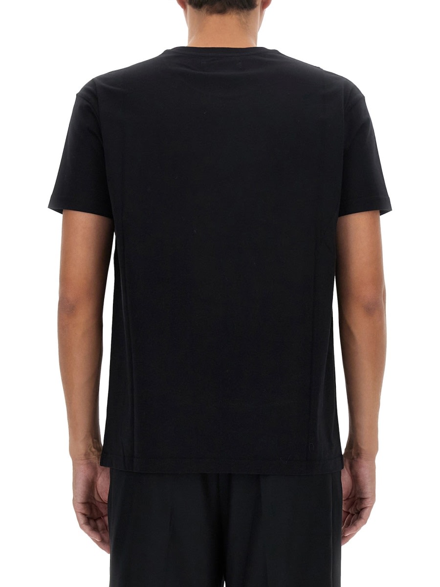 Shop Vivienne Westwood T-shirt With Orb Embroidery In Black