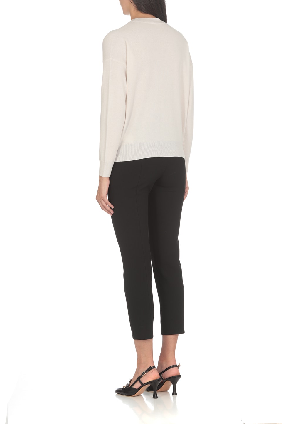 Peserico Slim-fit Pants In Black