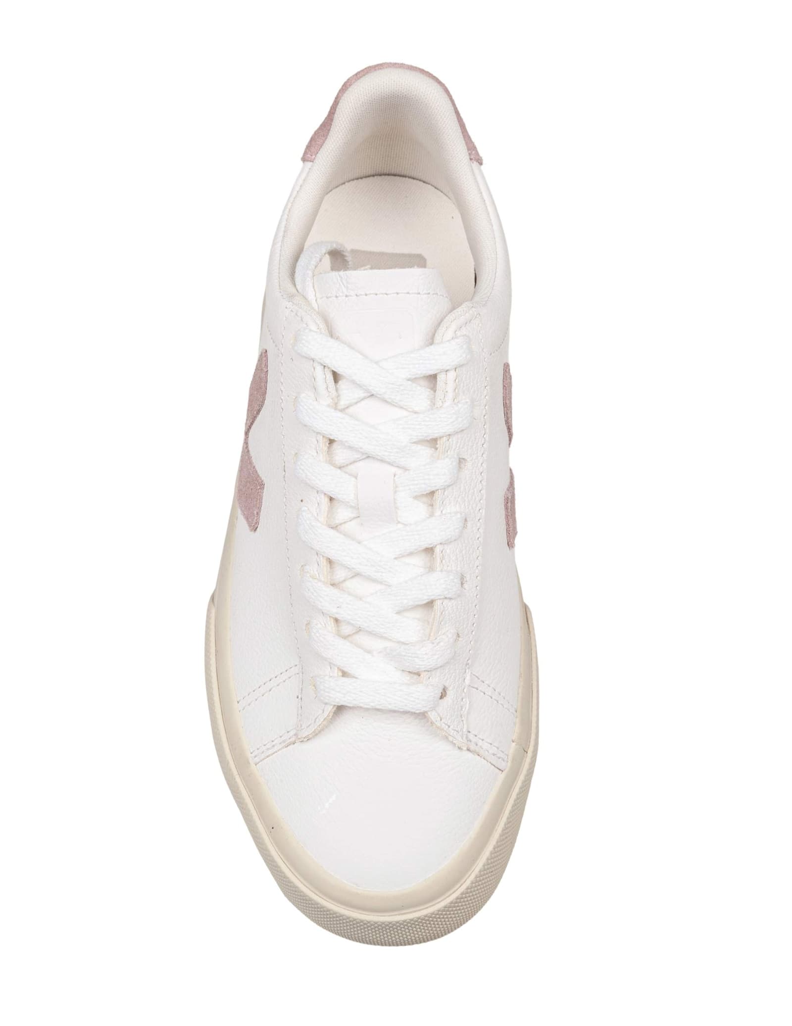 Veja Round Head Low-cut Casual Shoes In White