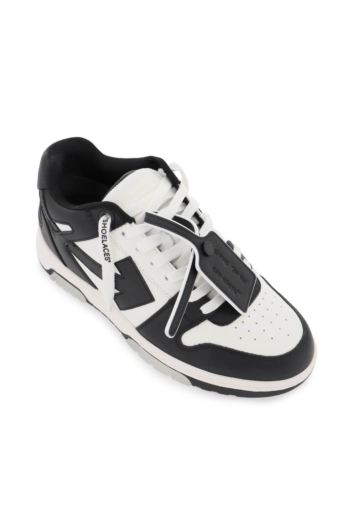 Off-white Off White Out Of Office Leather Sneakers In Multi