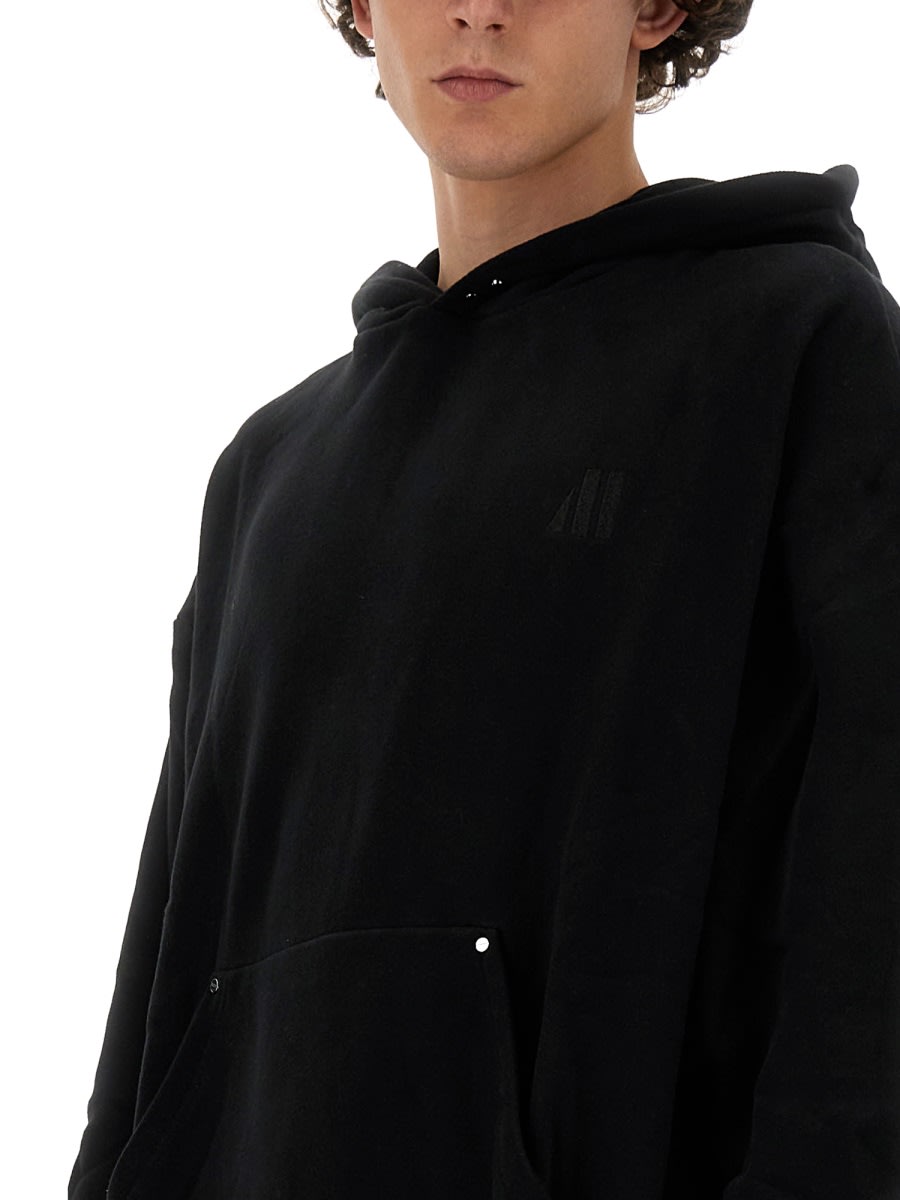 Shop Mouty Texas Sweatshirt In Black