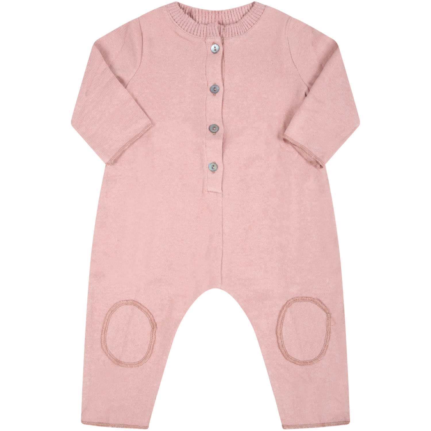 Caffe dOrzo Pink delia-baby Babygrow For Baby Girl With Patch