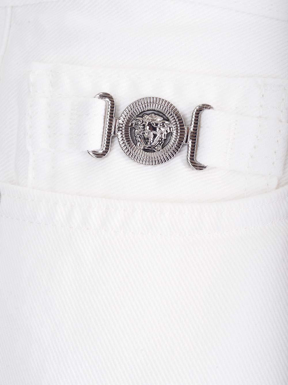 Shop Versace Jeans Regular Fit In White