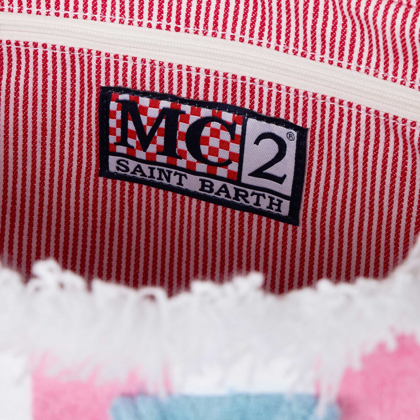 Mc2 Saint Barth Colette Pink Terry Handbag