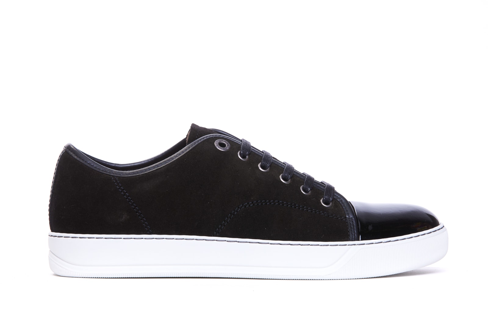 Shop Lanvin Dbb1 Sneakers In Black