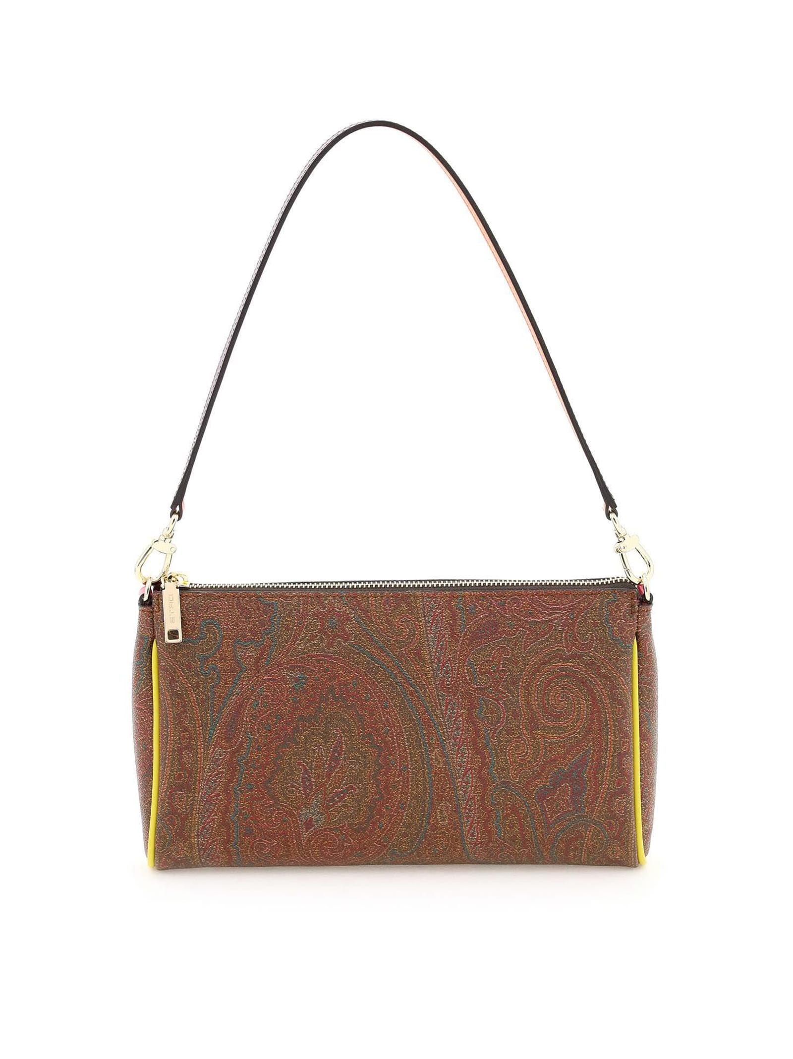 Etro Paisley Shoulder Bag With Multicolour Details