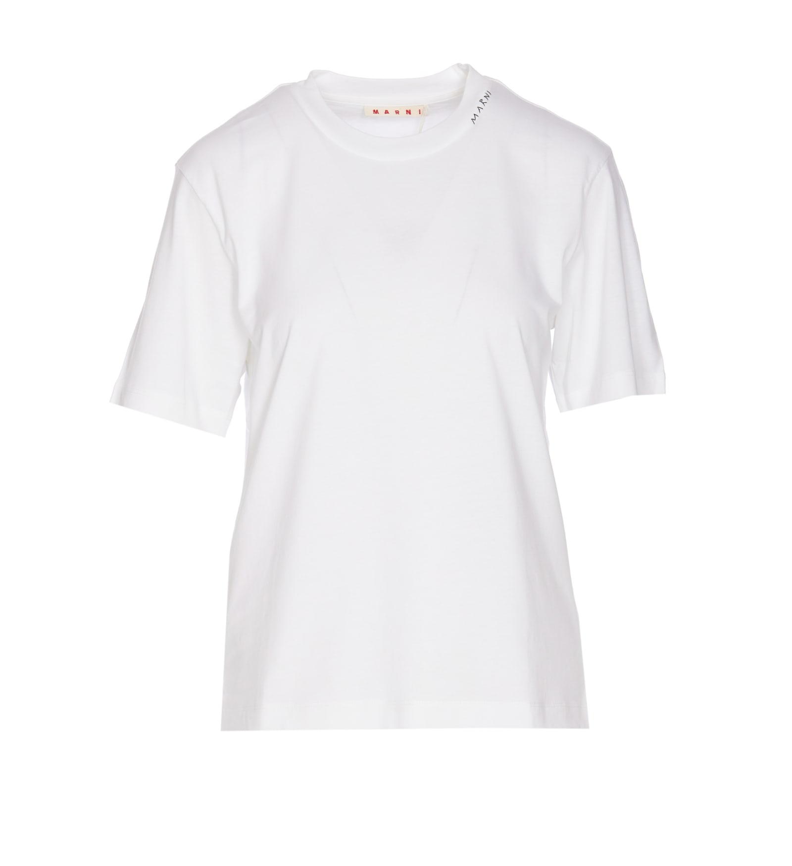 Shop Marni 3 Pack Logo T-shirt In White