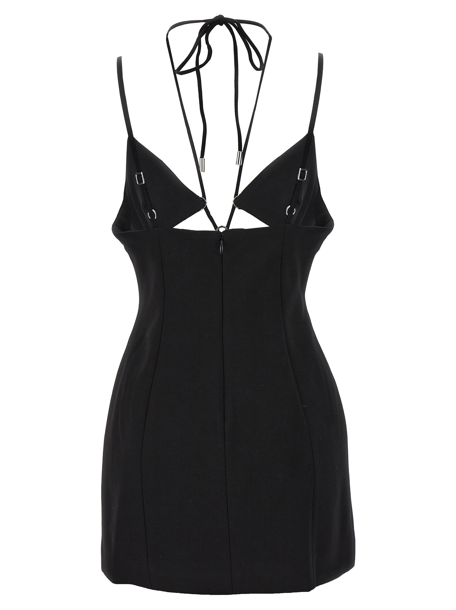 Shop Area Star Cut Out Dress In Black