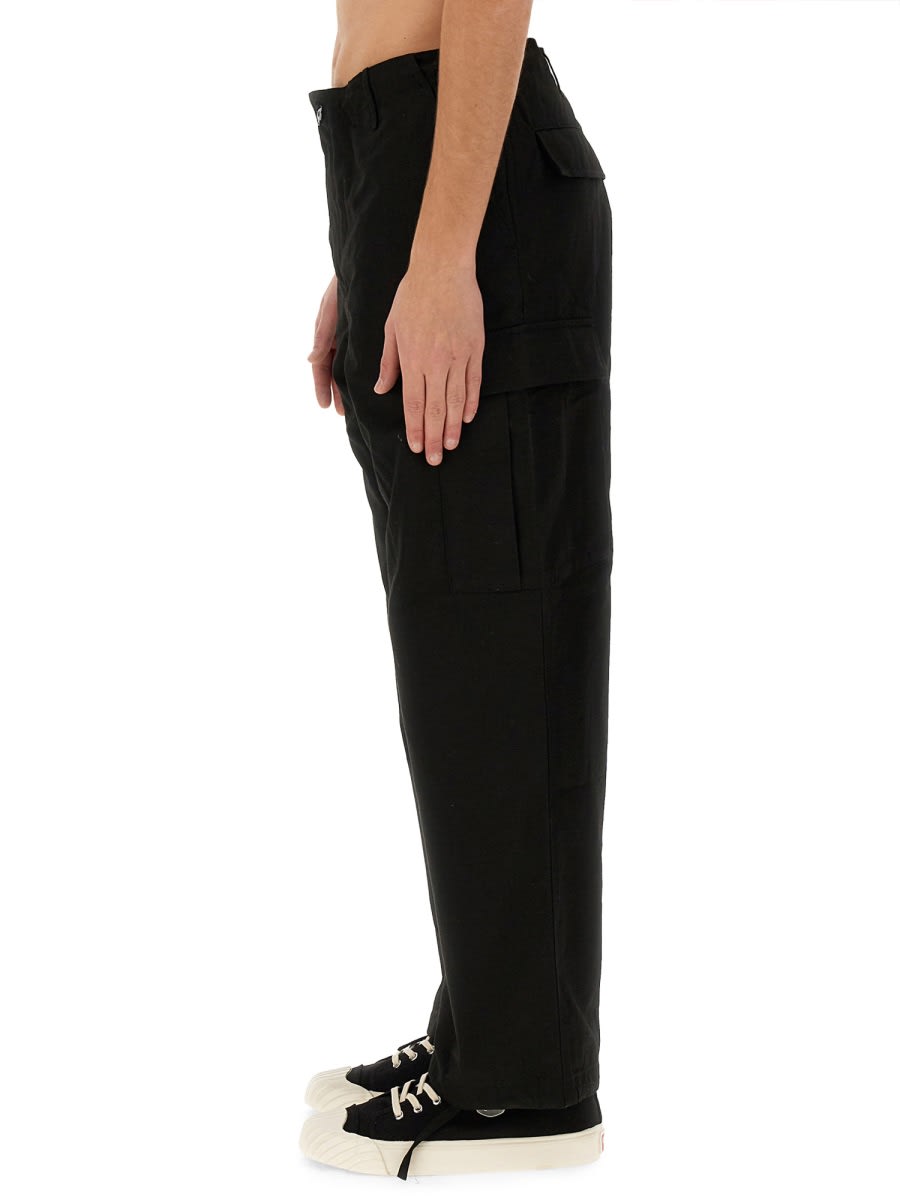 Shop Kenzo Cargo Pants Workear In Black