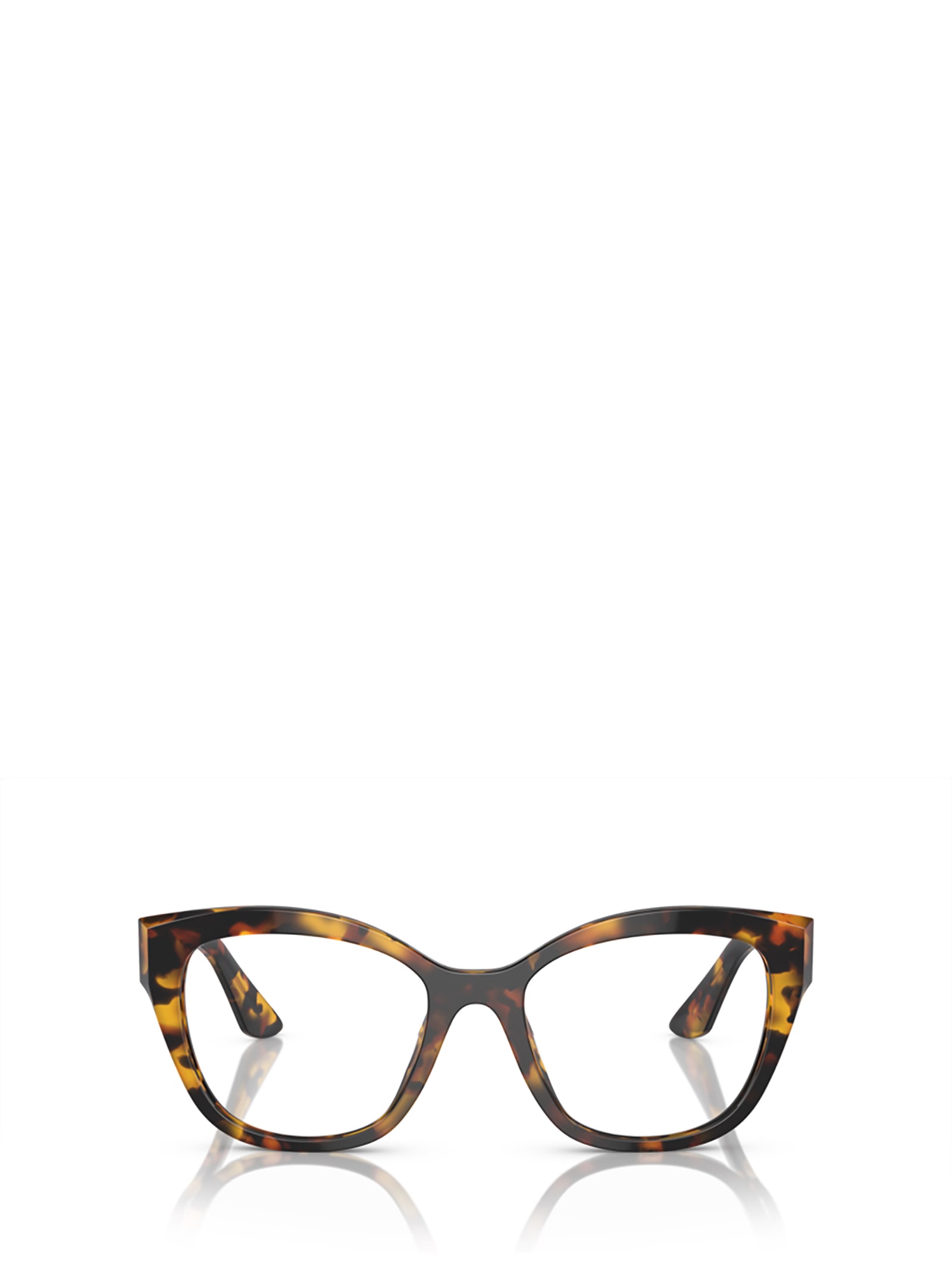 Shop Miu Miu Mu 05xv Honey Havana Glasses