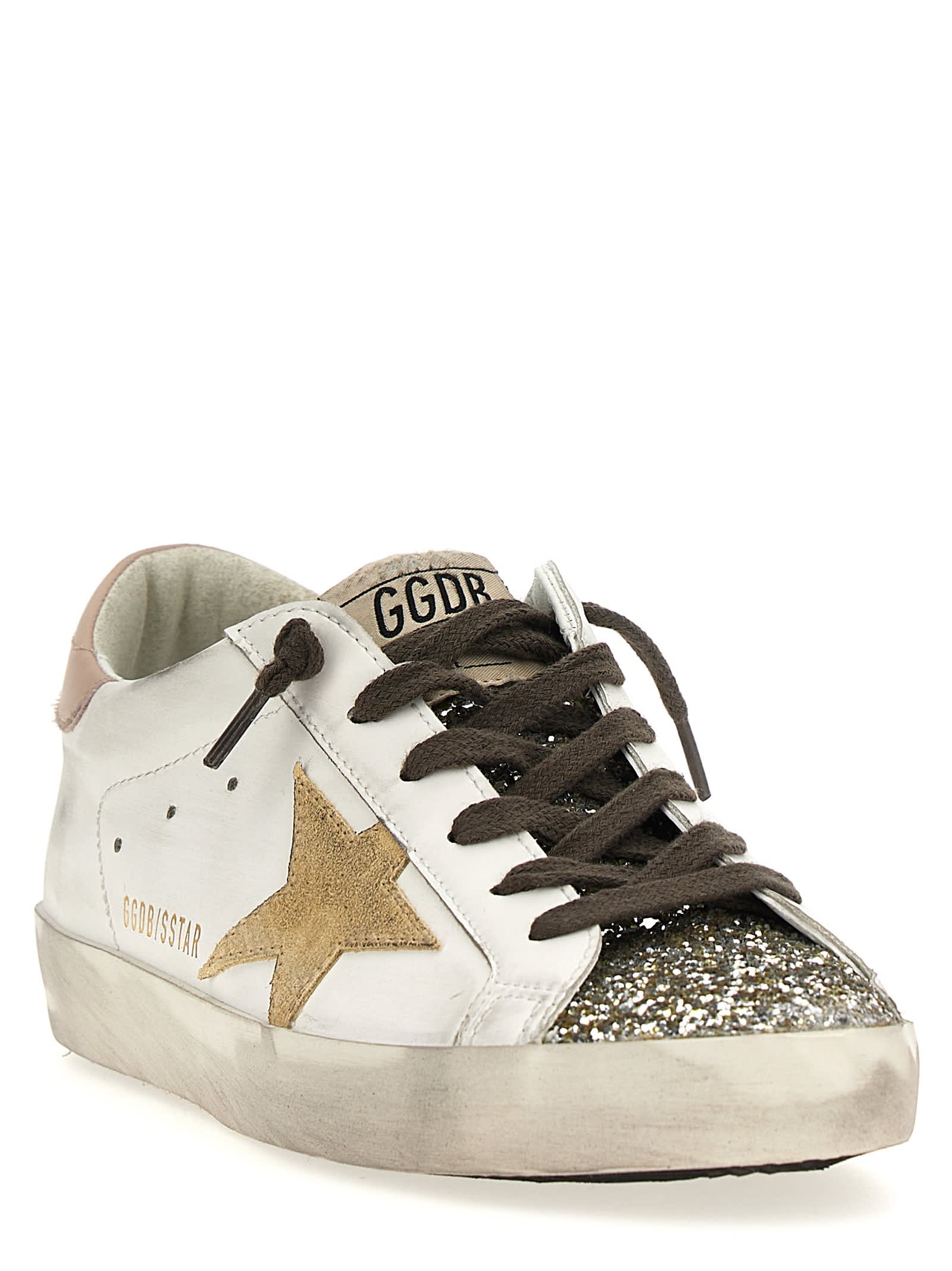 Shop Golden Goose Superstar Sneakers In Multicolor