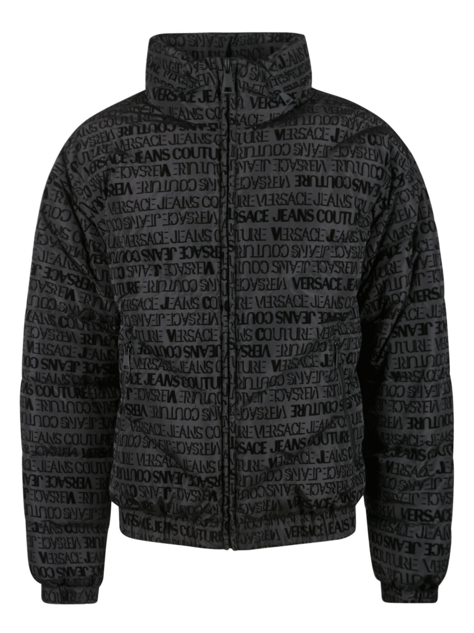 Versace Jeans Couture Logo All-over Zip Jacket