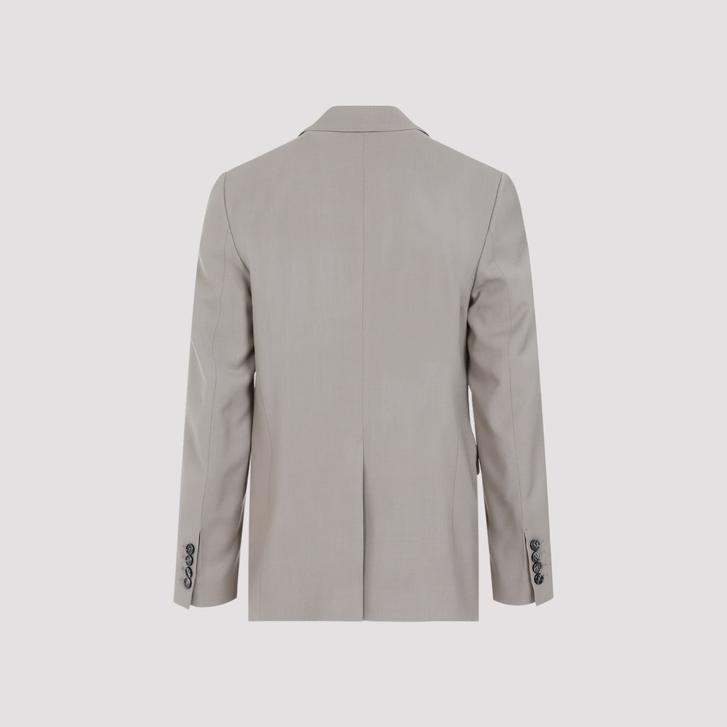 Shop Ami Alexandre Mattiussi Two Buttons Jacket In Light Taupe