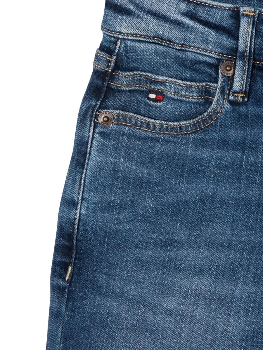 Tommy Hilfiger Modern Straight Mid Blue In Denim