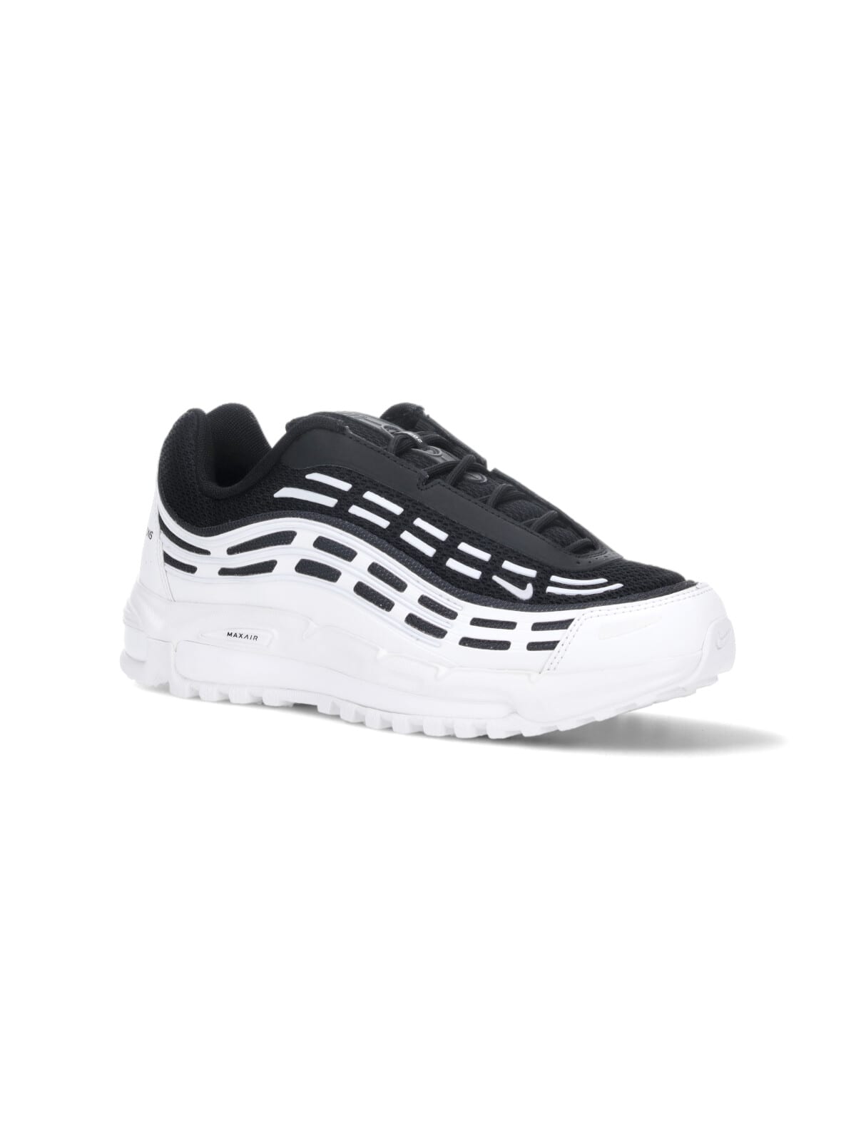 Comme Des Garçons Homme Deux Black & White Nike Edition Air Max Tl 2.5 Sp Sneakers In Black