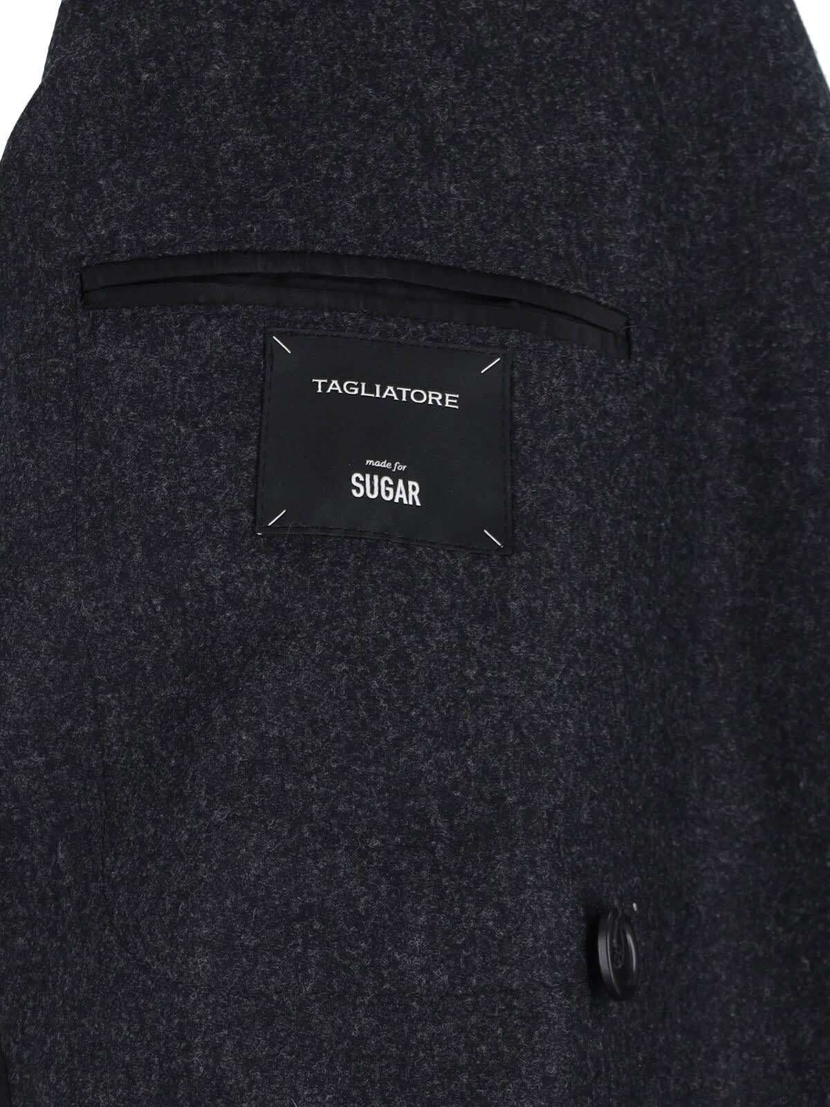 Tagliatore Tailored Double-breasted Jacket Notch Lapel In Gray