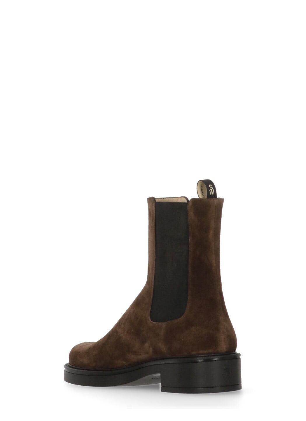 Stuart Weitzman 40mm Celia Suede Boots In Brown