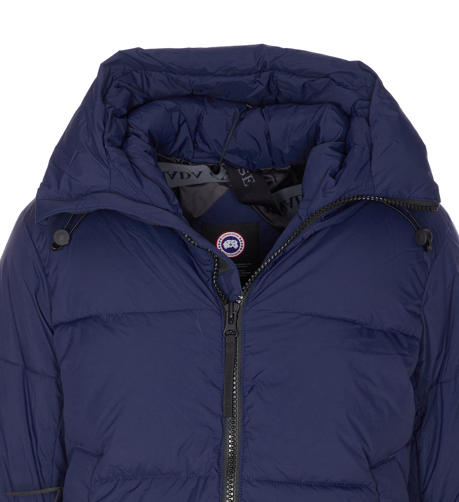 Canada Goose Crofton Black Label Padded Jacket In Enduraluxe In Blue