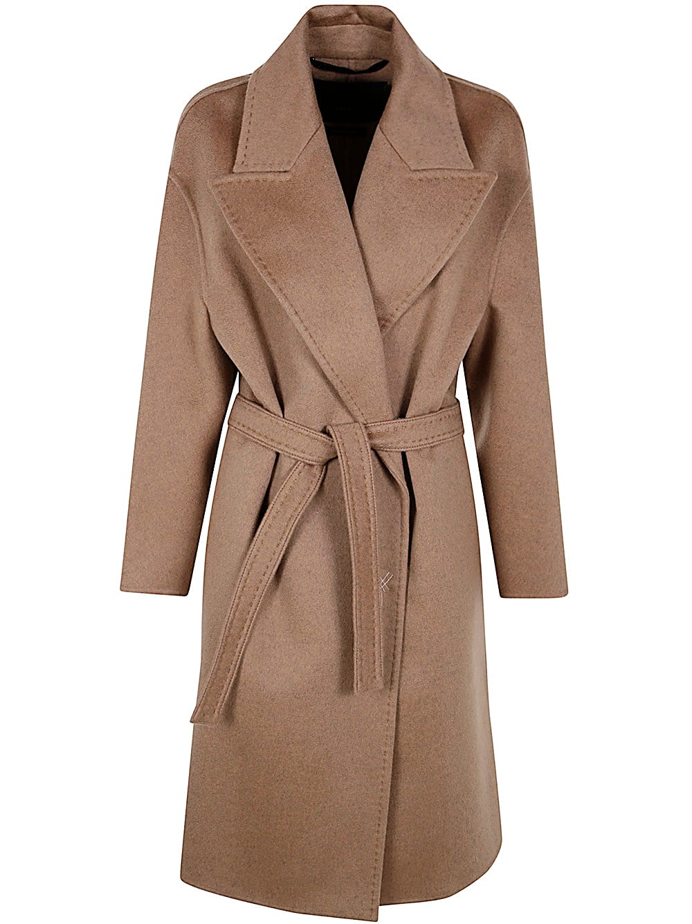 Shop Max Mara Valle Coat In Camel