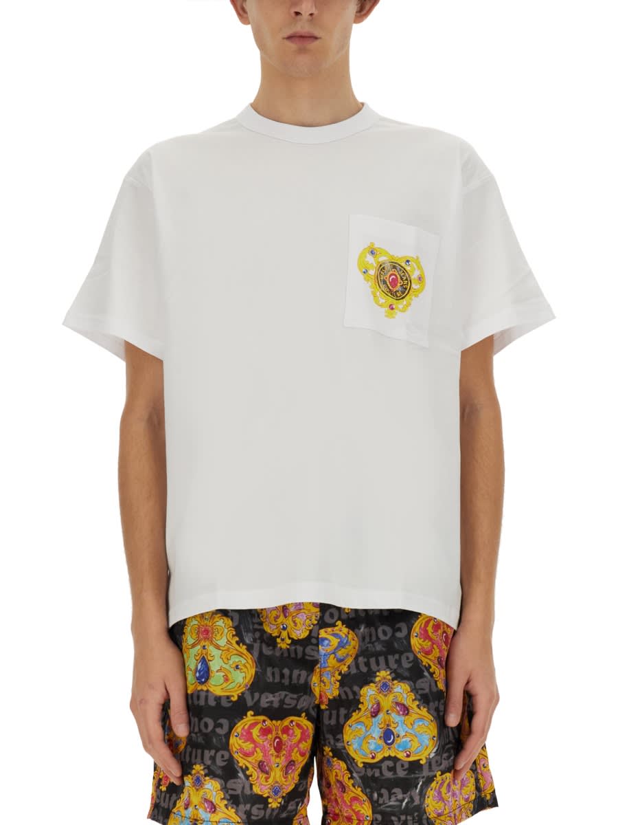 VERSACE JEANS COUTURE HEART COUTURE T-SHIRT