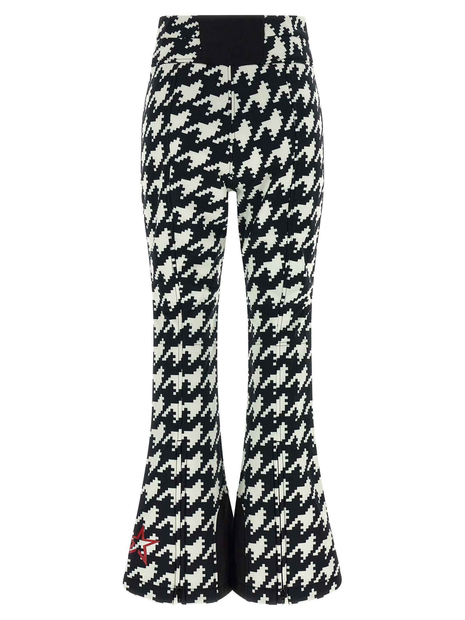 Perfect Moment Flared High Waist Trousers And Pockets In Black