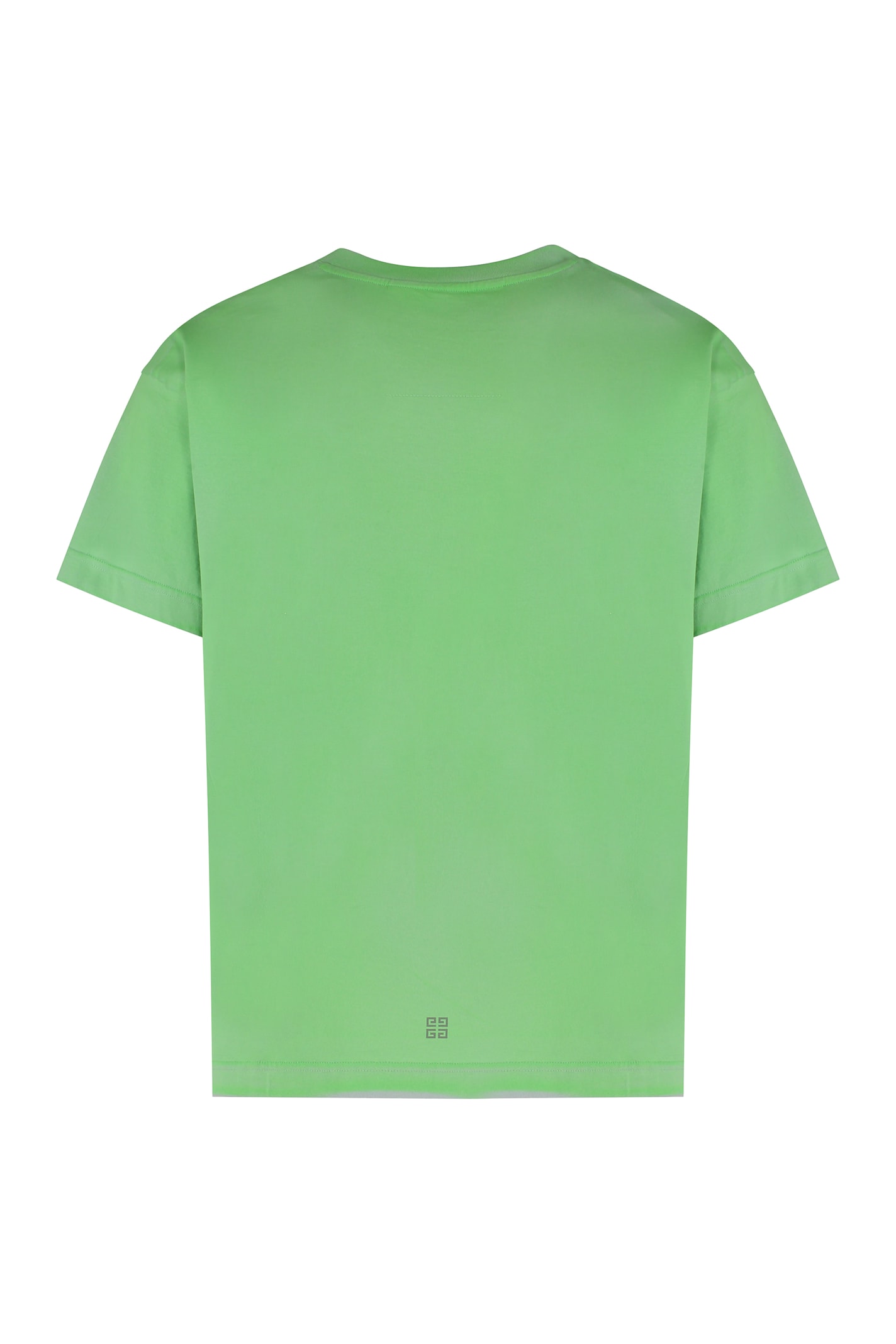 Givenchy Cotton Crew-neck T-shirt In Green