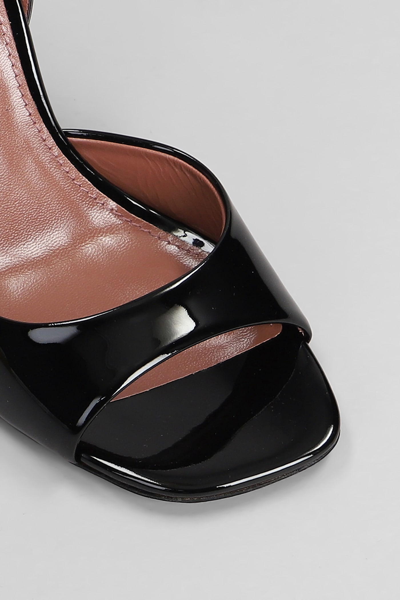 Paris Texas Lara Sandal 100 Sandals In Black Patent Leather In Black