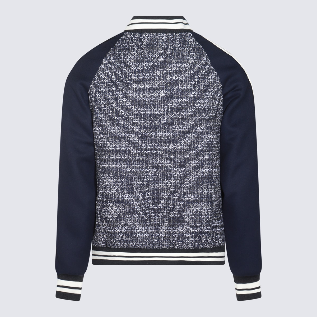 Shop Valentino Blue Cotton Casual Jacket