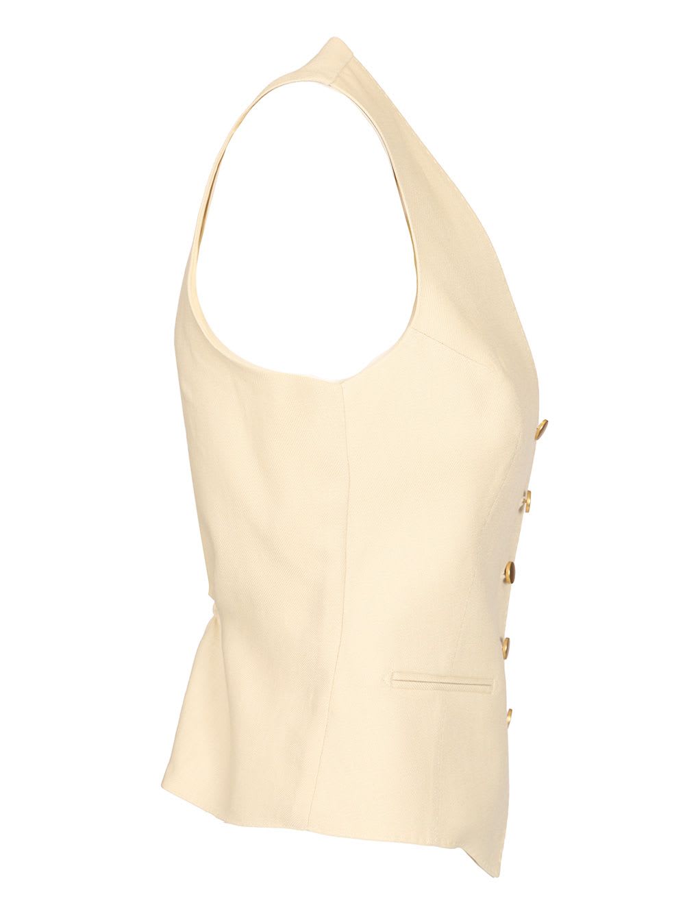 Tagliatore Gaelle Waistcoat In Neutral