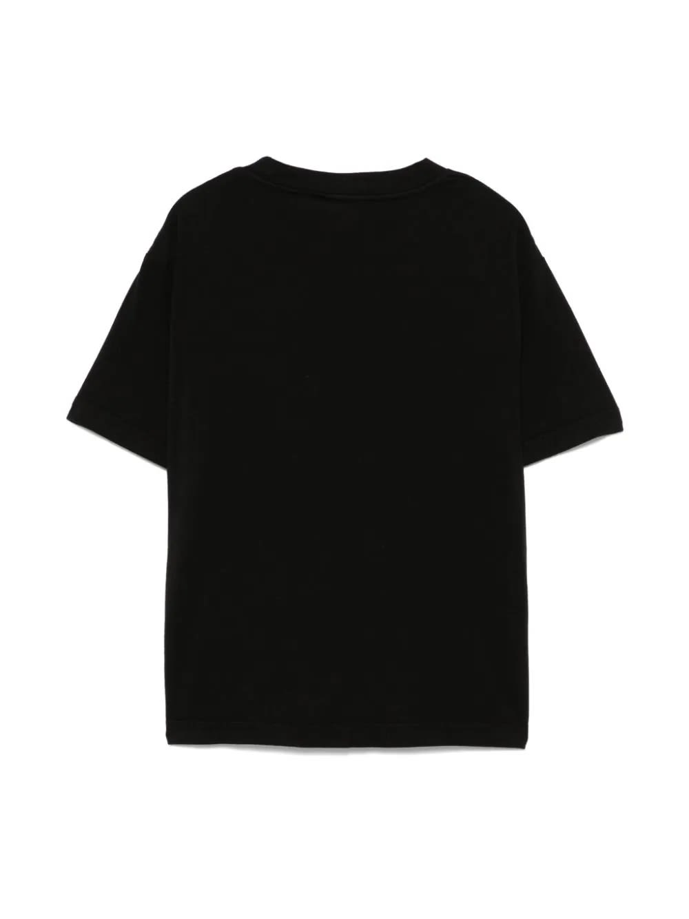 Shop Aspesi T-shirt Con Taschino In Black