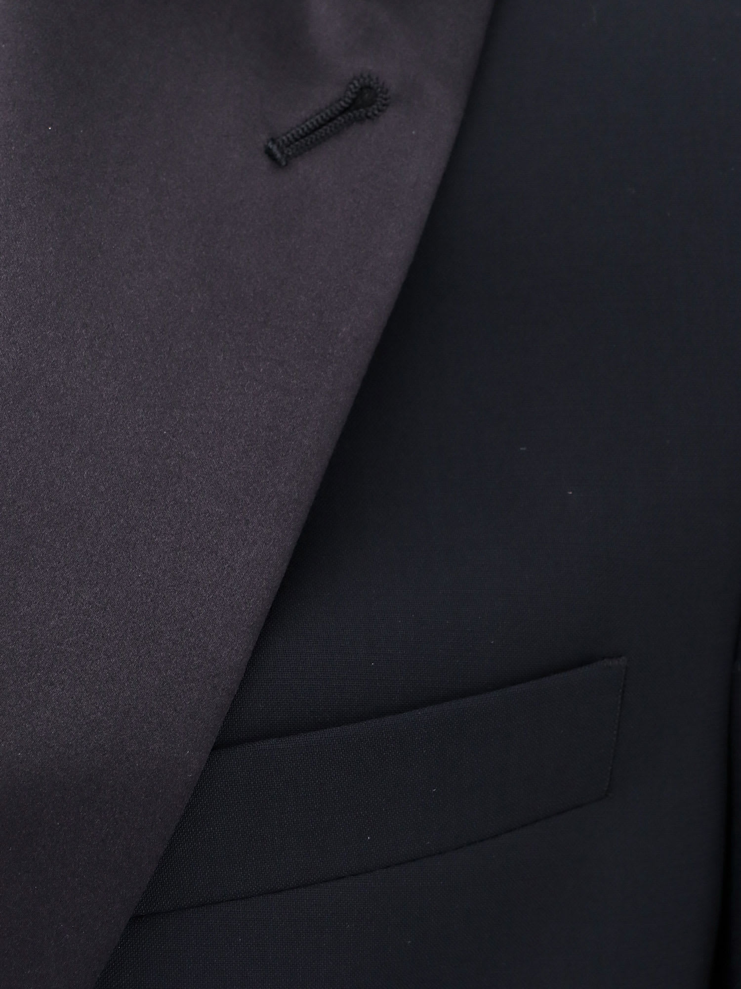 Giorgio Armani Virgin Wool-silk 2-piece Soho Tuxedo In Blue