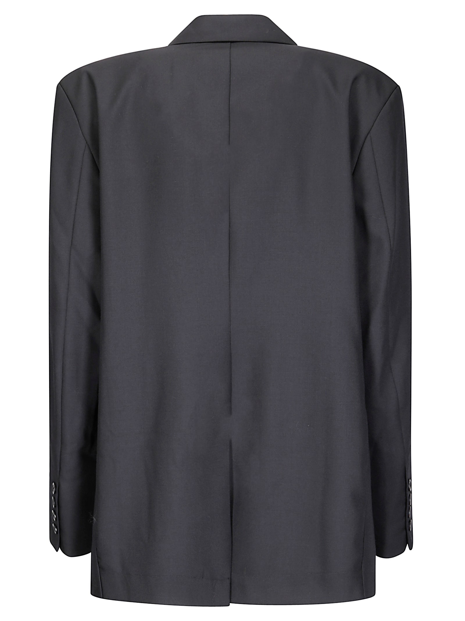 Fiorucci Womens Black Double Breasted Blazer In Black