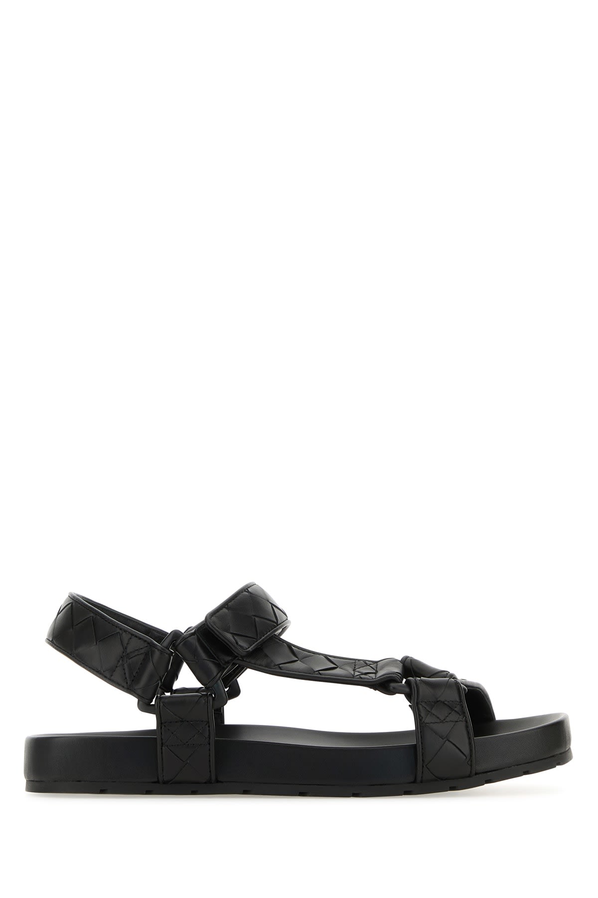 Shop Bottega Veneta Sandali In Blk