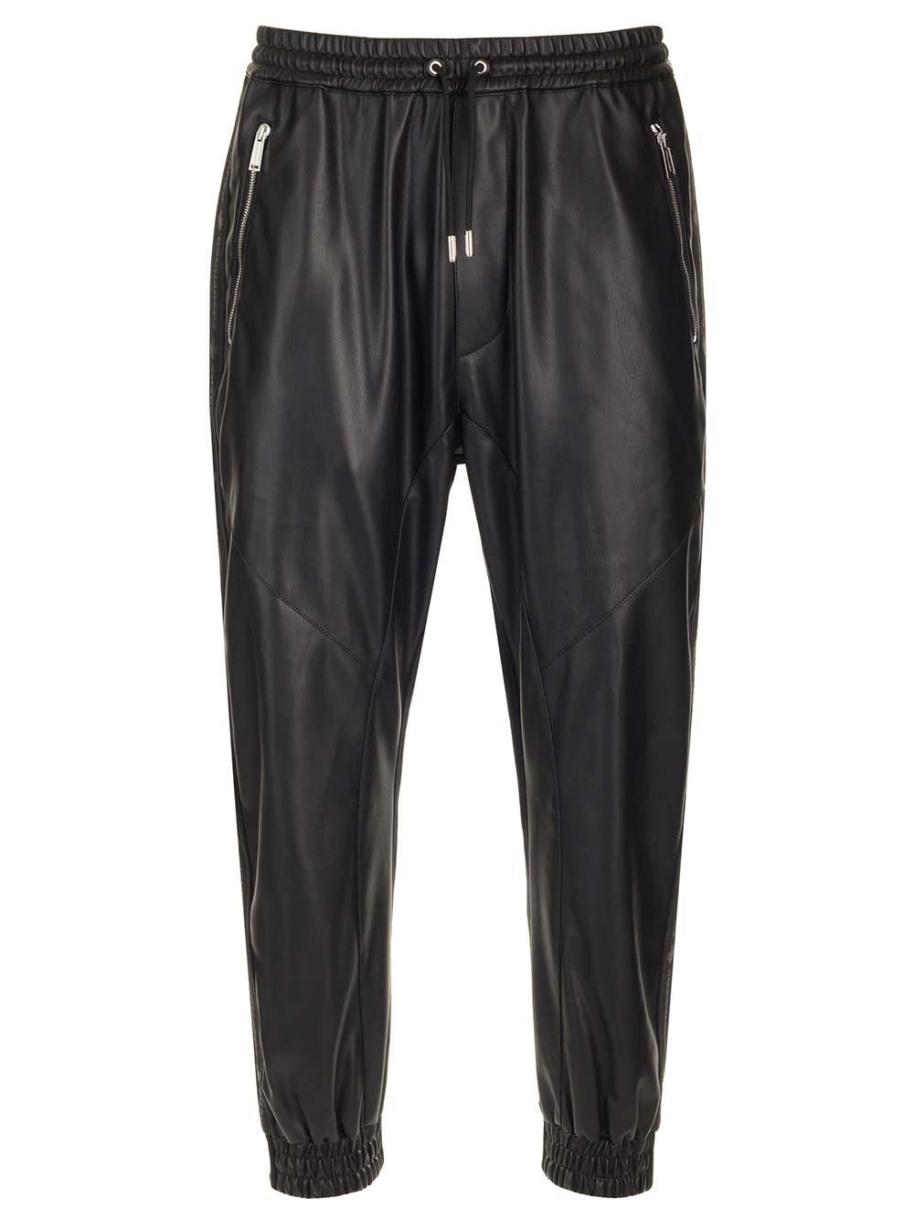 Shop Dsquared2 Combined Trousers In Black