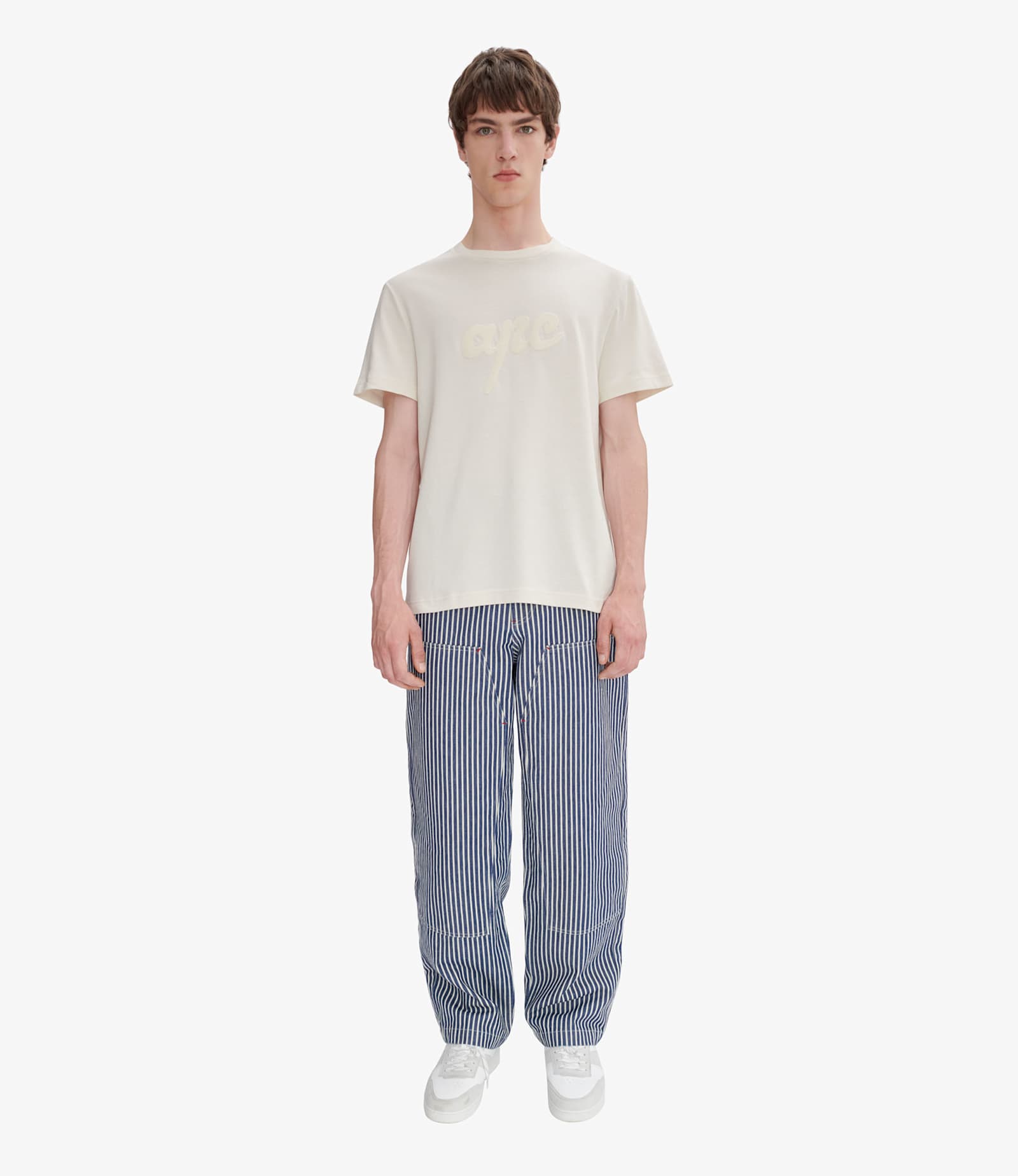 Apc T-shirt Lenny In Aae Mastic