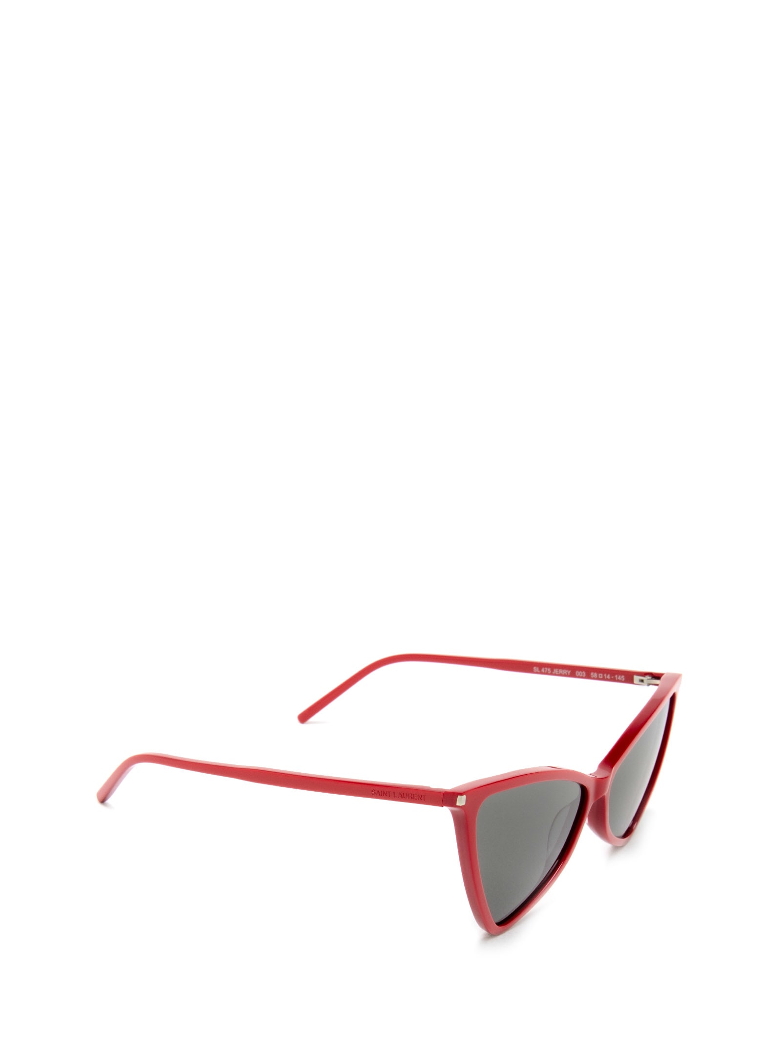 Shop Saint Laurent Sl 475 Red Sunglasses