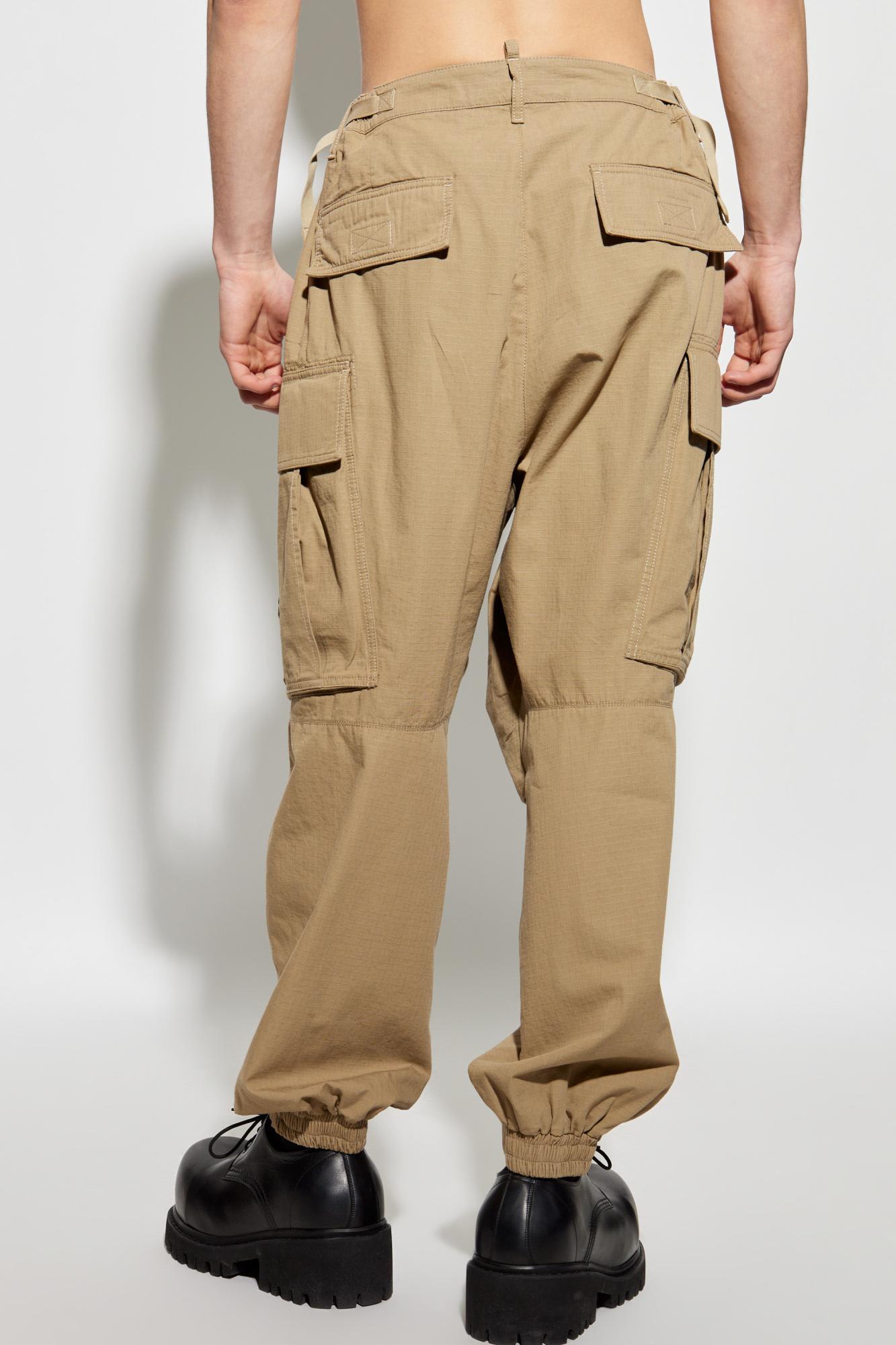Dsquared2 Cargo Pants In Brown
