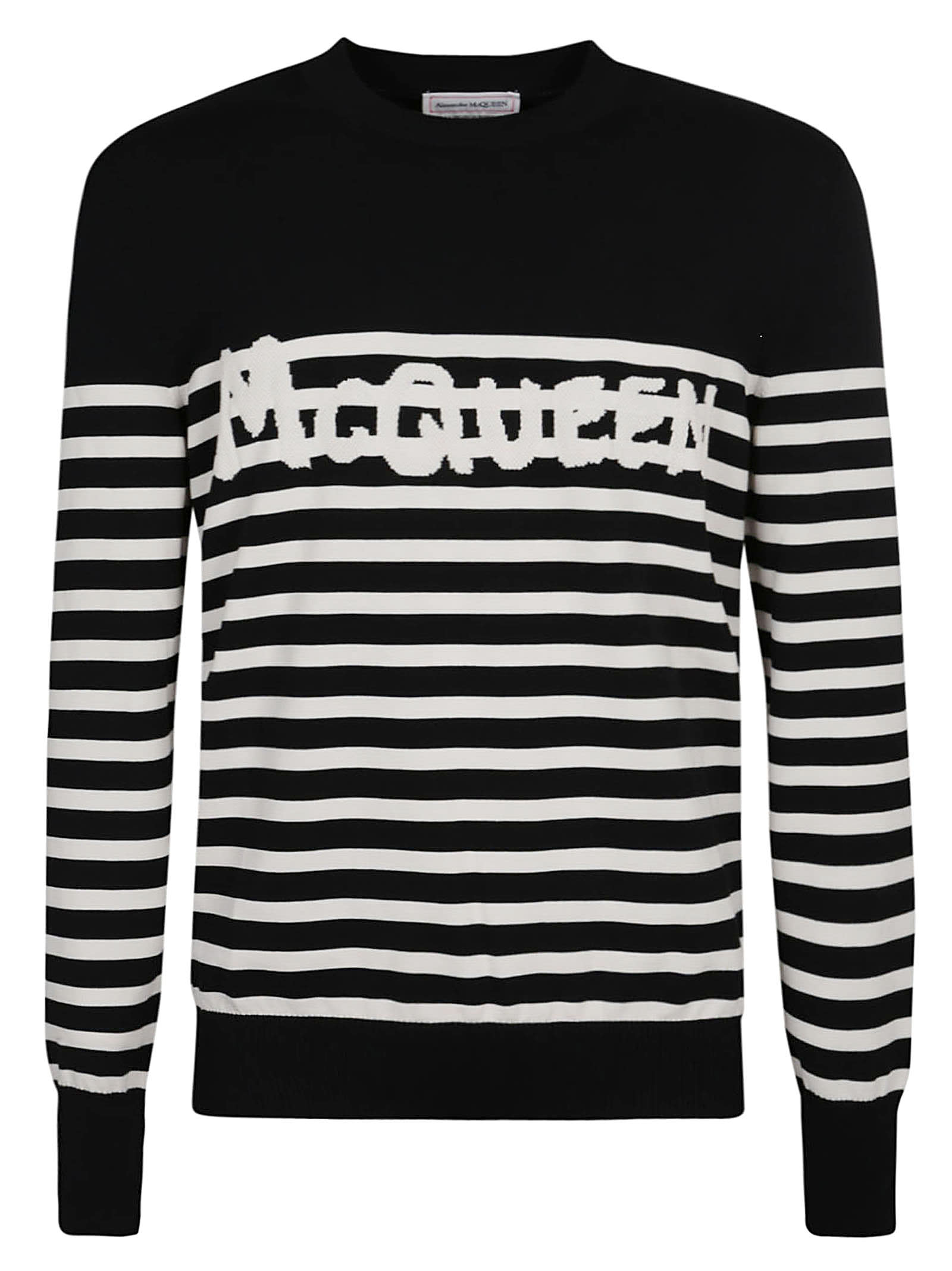 Alexander McQueen Stripe Sweatshirt