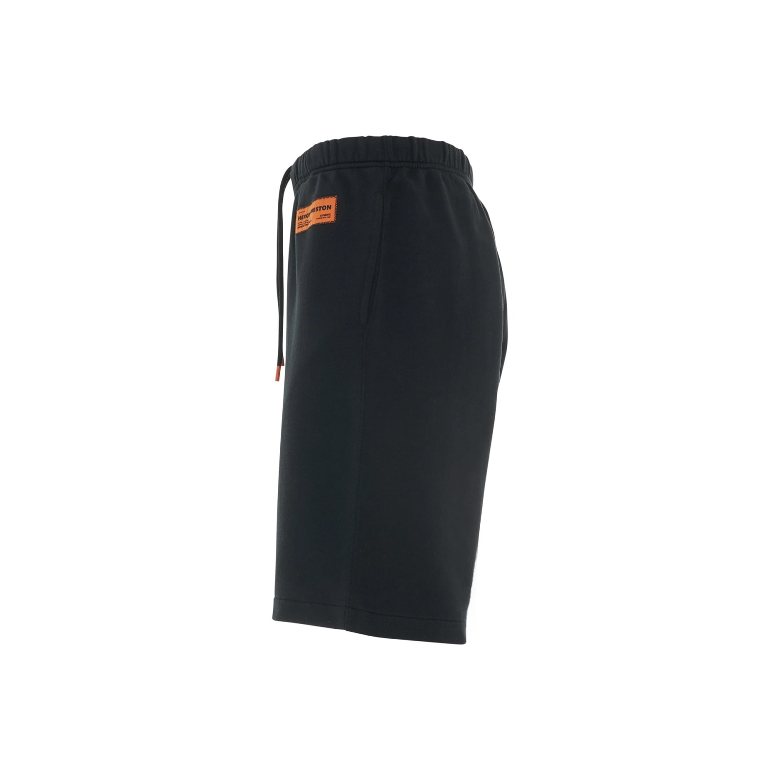 Shop Heron Preston Cotton Shorts In Black