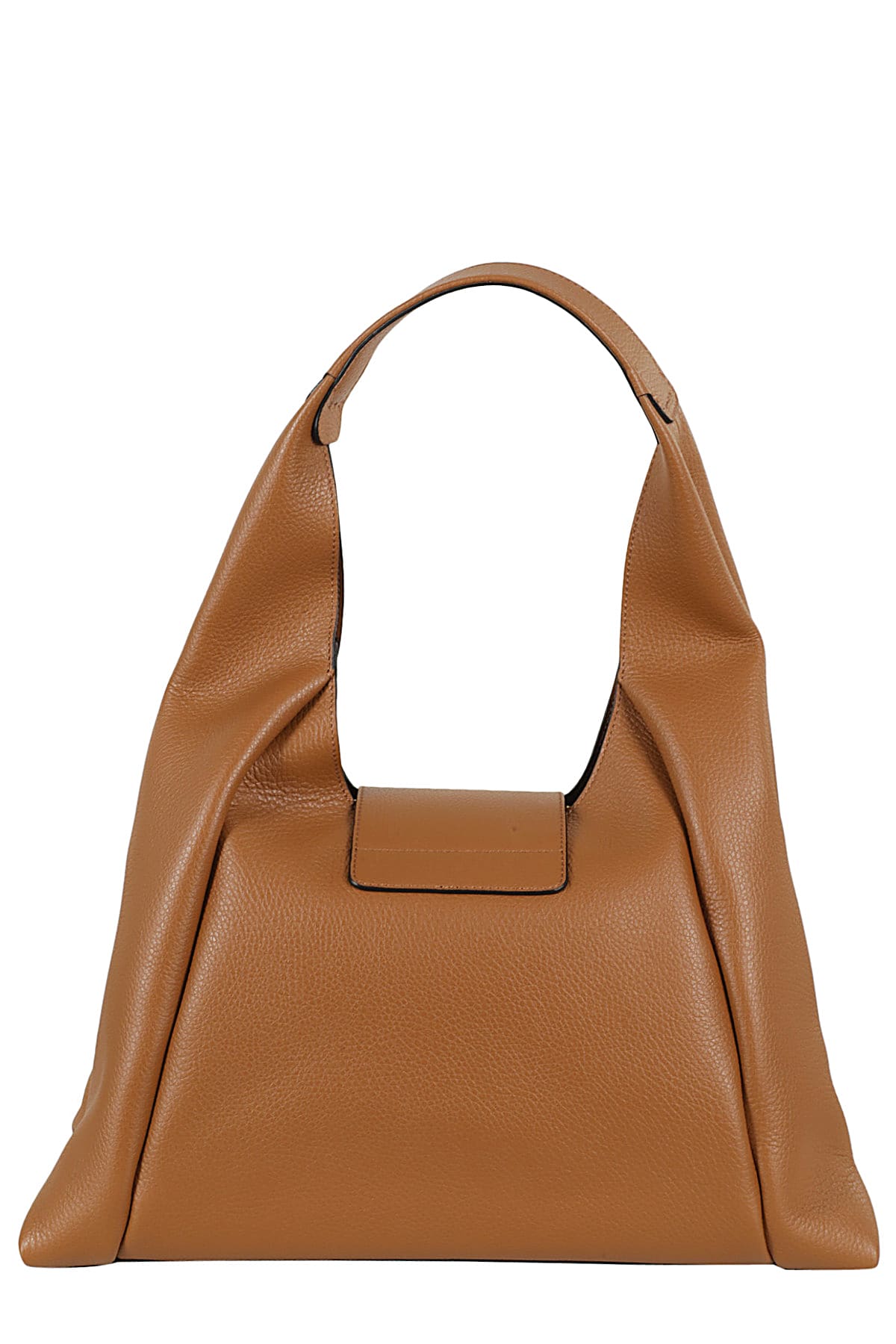 Shop Hogan H Bag Hobo Sacca Media H Embossed In Cognac Scuro