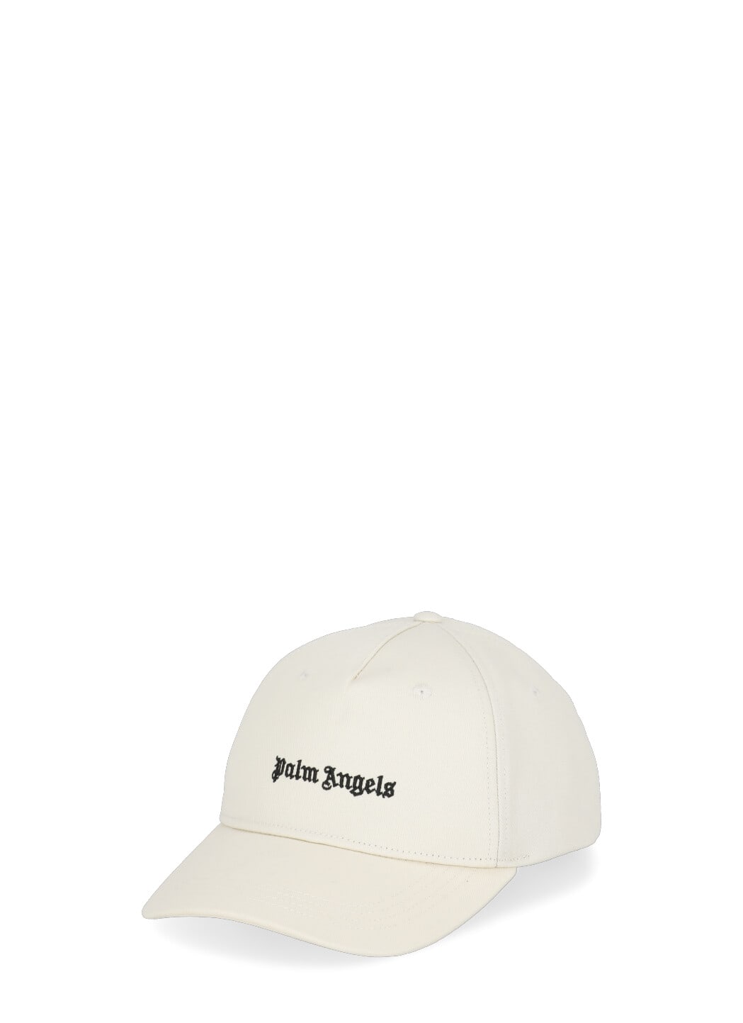 Shop Palm Angels Baseball Cap With Logo In White