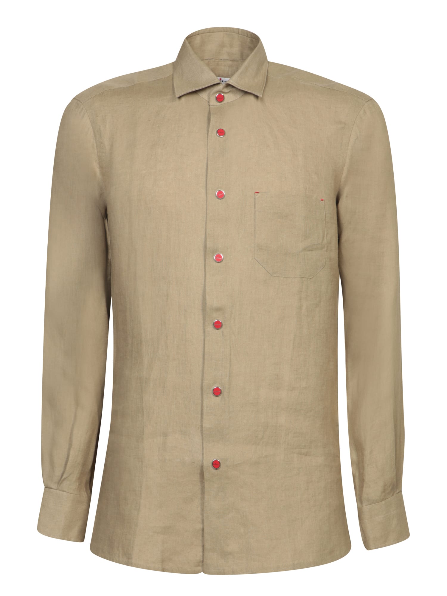 Military Green Linen Shirt