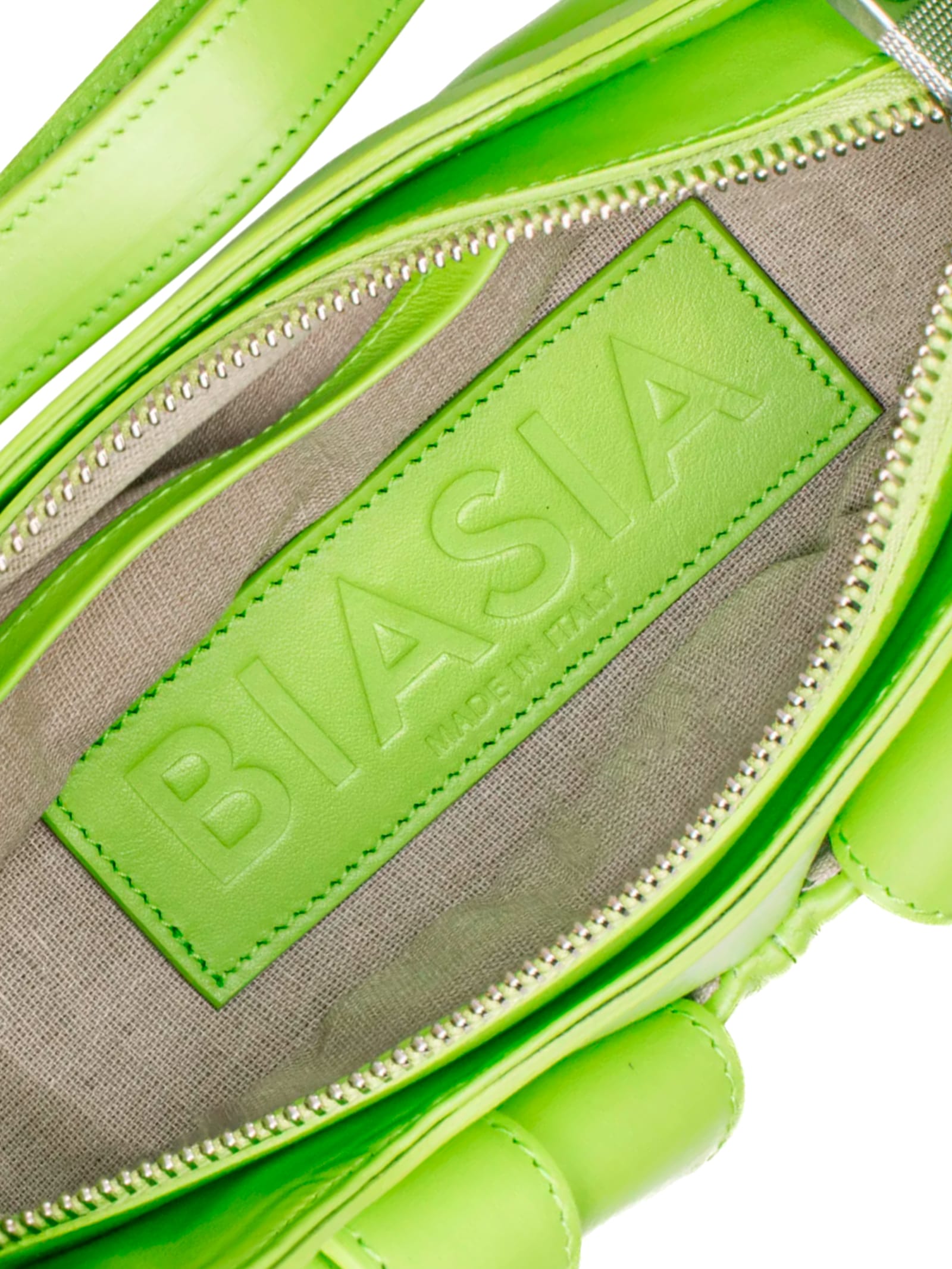 Shop Biasia Shoulder Bag Y2k.002 In Green