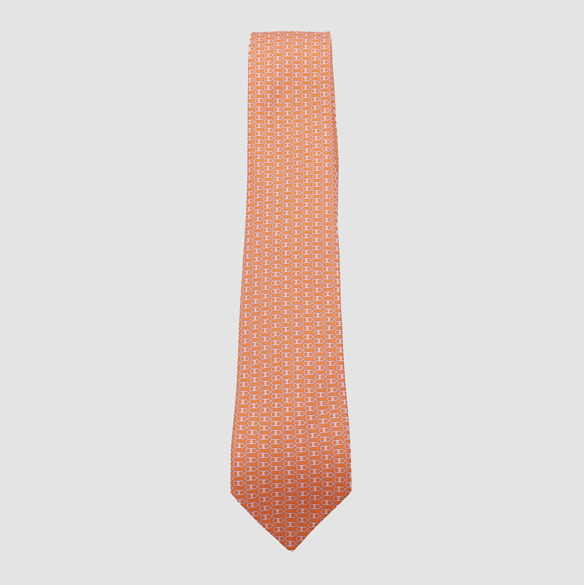 Orange Silk Tie